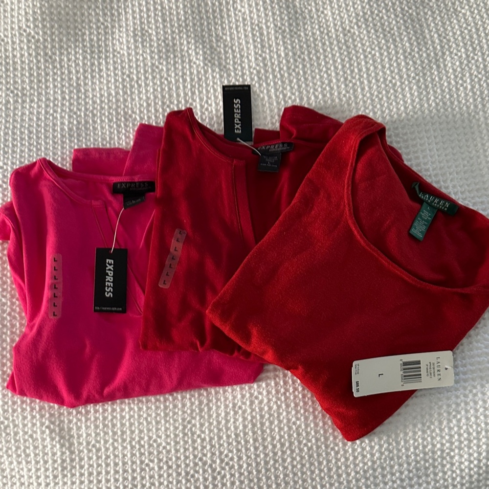 Express Women's Vibrant Sweater Trio